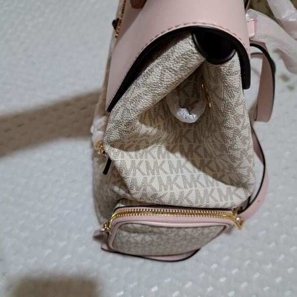 Michael Kors  Women backpack   crema New - Picture 8 of 12